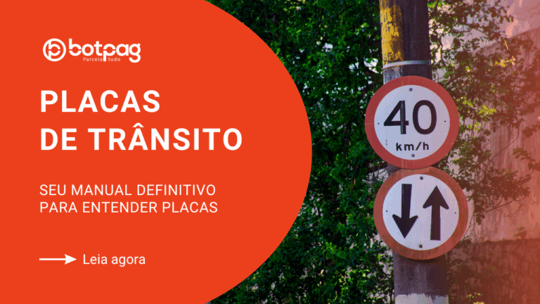 PLACAS DE TRÂNSITO