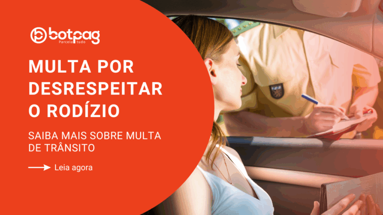 multa por desrespeitar o rodízio