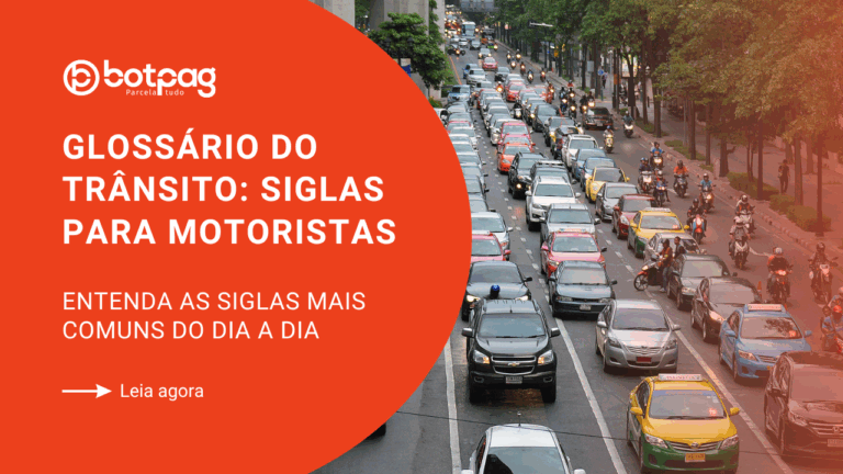 Glossário do trânsito: Siglas para motoristas