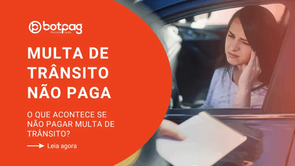 multa de trânsito não paga