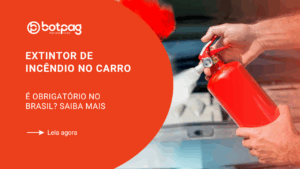 Extintor de Incêndio no Carro