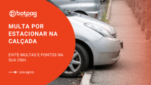 multa por estacionar na calçada
