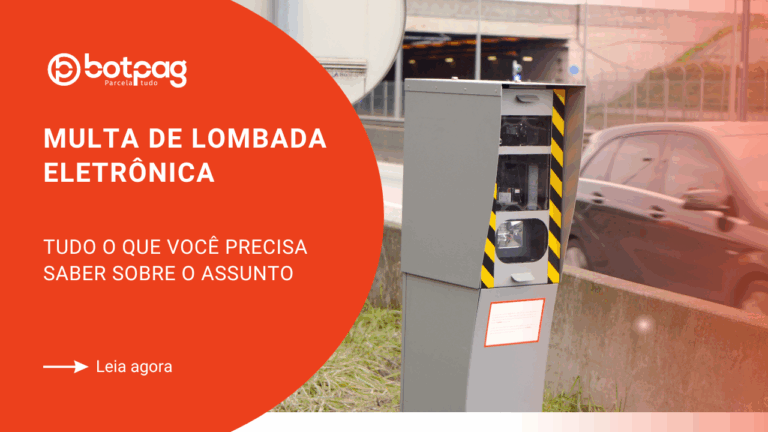 multa de lombada eletrônica