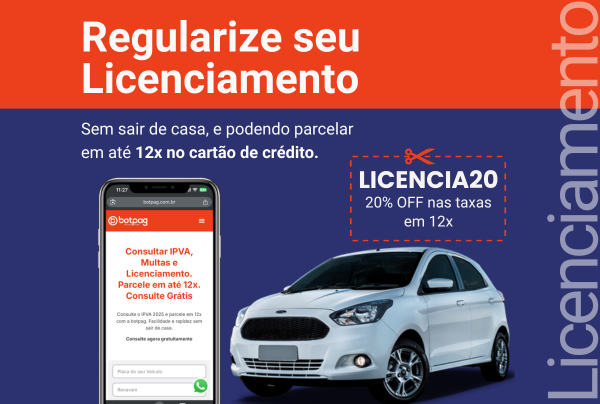 Simule agora seus débitos veículares!
