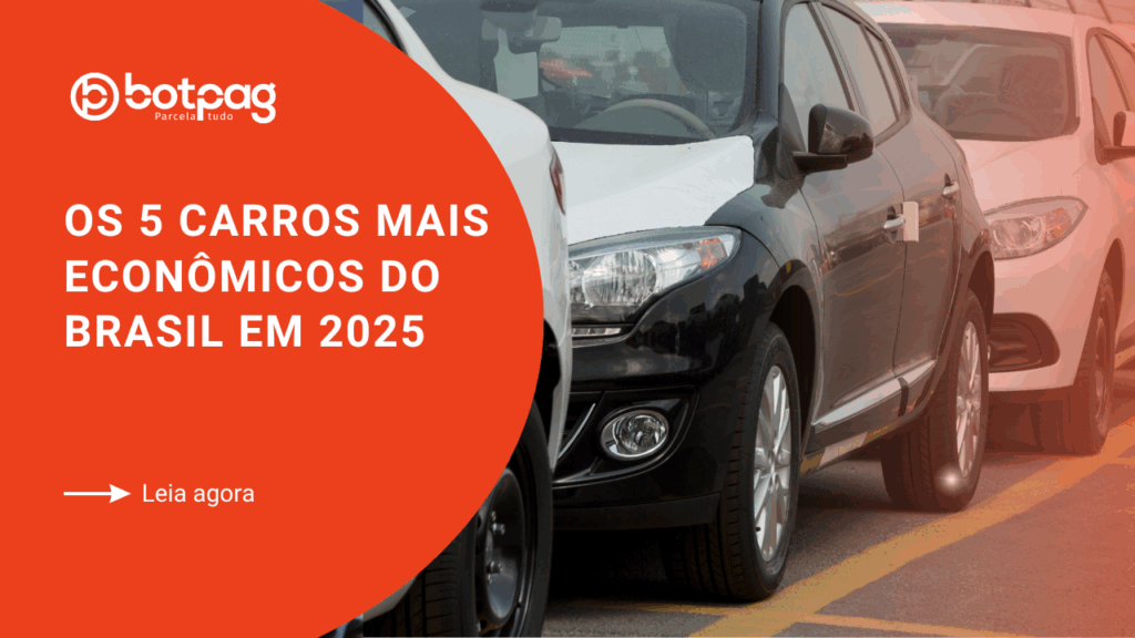 Os 5 Carros Mais Econômicos do Brasil em 2025
