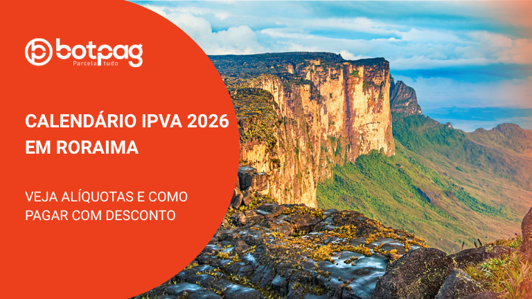 calendário ipva 2026 em roraima